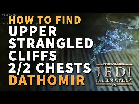 All Upper Strangled Cliffs Chests Locations Dathomir Star Wars Jedi Fallen Order