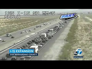 Las Vegas traffic: Vegas drive time to improve under 15 Freeway project, Newsom says | ABC7