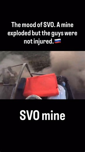 26K views · 159 reactions | The mood of SVO. A mine exploded but the guys were not injured. | World Storytelling | Facebook