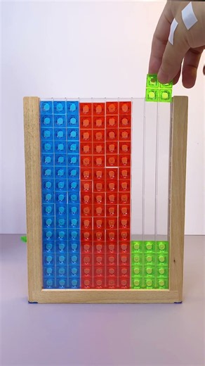 Awesome 3D Tetris Trick #shorts #asmr #asmrsounds #oddlysatisfying #satisfying