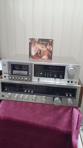 Testing Audio 1970s Trio Kenwood KR 5600 stereo am fm receiver on RD burman old 1970s song Superb