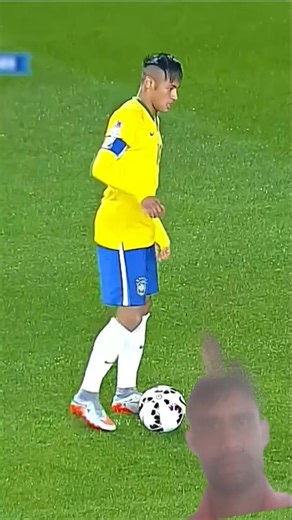 Neymar Hits the Crossbar 😱🔥 | So Close to a Wonder Goal! #shorts #Neymar #Football #Soccer #Shorts