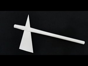 PAPER AX MAKING / ORIGAMI AX