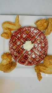 Tasty Chicken and Waffles For $11.99 Tuesdays! 📍29221 Northwestern HWY Southfield, Mi 48034 ⏰ Tue - Sun 11 AM-8 PM | Lillie Mae's Southern Buffet