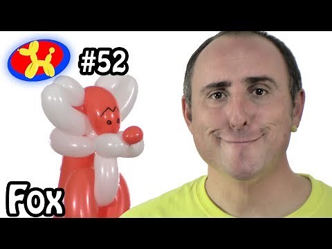 Balloon Fox - Balloon Animal Lessons #52