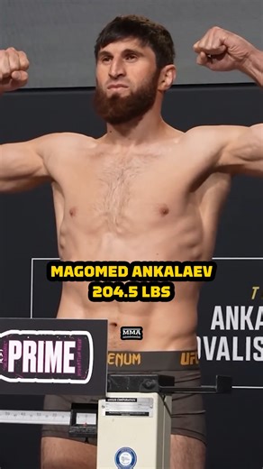 8.3K views · 54 reactions | Magomed Ankalaev officially makes weight for his light heavyweight title defense against Alex Pereira at #UFC320  ⚖️ | MMA Fighting | Facebook