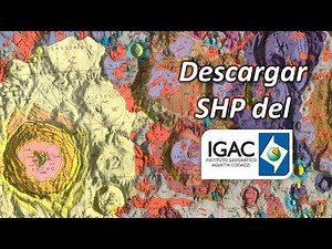 Descargar SHP Datos Abiertos del IGAC
