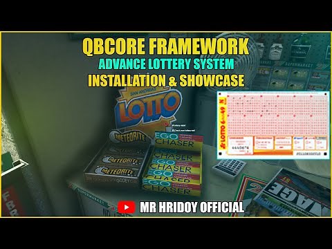 [QB/ESX] Advance Lottery System | Free FiveM Scripts | Installation & Showcase
