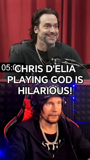 CHRIS D'ELIA playing GOD is HILARIOUS!