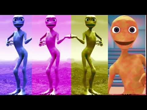 Dame Tu Cosita original dance song English& alien Dance video cartoon #aliendance #coffindance