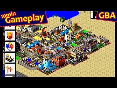SimCity 2000 ... (GBA) Gameplay