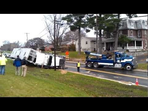 Semi truck recovery