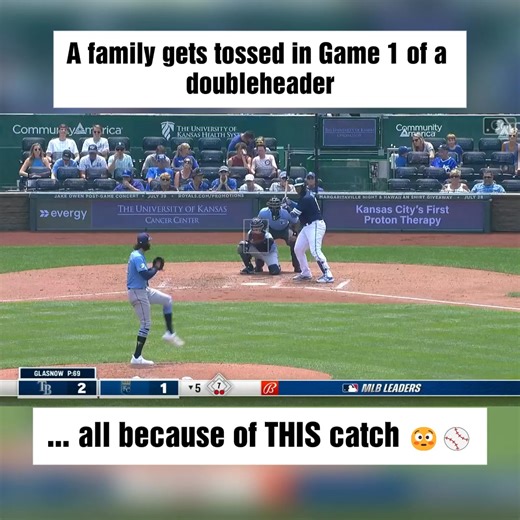 7.5K views · 43 reactions | When passion meets the outfield! 梨 This woman snagged a highlight-reel catch—and got her whole family ejected in Game 1 of the doubleheader. Was it worth it? Absolutely iconic.  Would you make the same play or play it safe? Drop your take below! ⚾️ #Baseball #MLB #baseballlife | Viral One Direction ARMY | Facebook