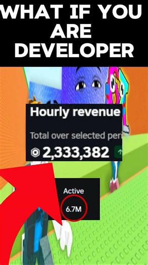 What if YOU Became a ROBLOX DEVELOPER... #roblox #robloxdeveloper #robux #robloxshorts