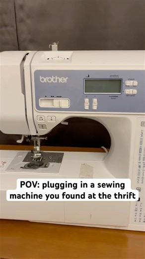 Who said sewing has to be expensive? This is the most I’ve paid for a machine, but still a steal💫