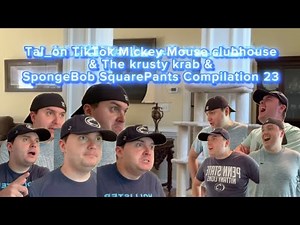 Tal_on TikTok Mickey Mouse Clubhouse & The krusty krab & SpongeBob SquarePants Compilation 23