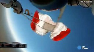 Watch GoPro's insane space jump footage