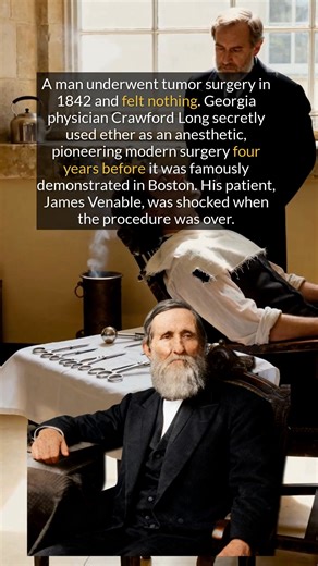 The battle for credit over surgical anesthesia began with a quiet discovery in 1842. | The History Archives