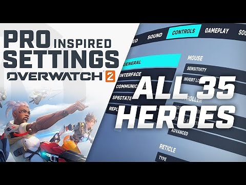 BEST OW2 Hero SETTINGS Guide (Pro Coach)