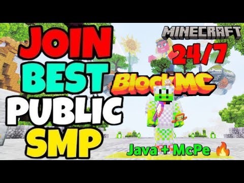 🤯 Best Free Public Smp Server For Minecraft Cracked 🌿 | Java + Pe | 24/7 Online | Anyone Can Play ✨