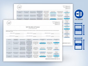 Quality Assurance Tracker, Quality Assurance Checklist, QA Tracker Template, QA Results Template, QA Test Template, Project Management - Etsy