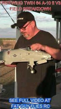 NEW FREEWING 64MM A-10 THUNDERBOLT II V3 MAIDEN PLUS #aviation #rcjets