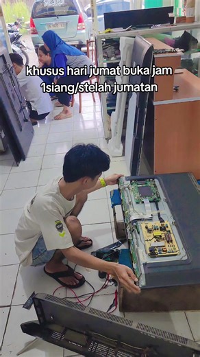 service tv lcd led pengerjaan bisa dtunggu w.a082111320008 #servicetvlcdled #servicetvtangerang #teamsoldersakti #fyp #servicetvlcdled