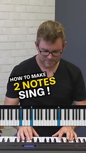 Learn a cool 2 note pattern and use it over these 4 chords 🎹