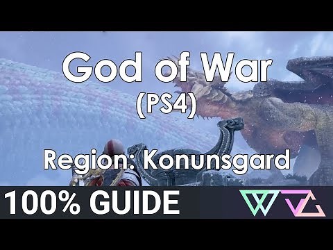God of War (PS4) - 100% Guide: Konunsgard (Completion Walkthrough)
