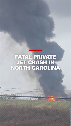 134K views · 1.1K reactions | A private jet crashed near Statesville, North Carolina, causing multiple fatalities. A source told CNN's Pete Muntean that a person linked to NASCAR was among those on board. Read more: https://cnn.it/4p4ckxN | CNN | Facebook