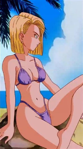 DRAGON BALL Z WAIFUS #anime #animeshorts #android18 #dbz #dragonball