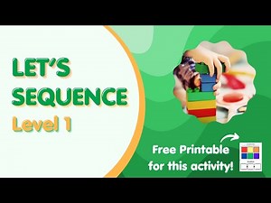 Let's Sequence Level 1 | Activity for Kids | Executive Function Skills