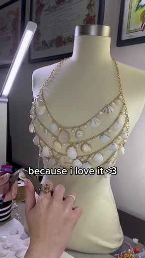 Shell Collection Bra Creation - May 21st Release | Handmade Jewelry