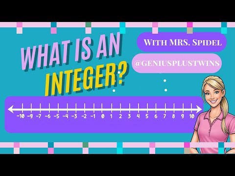 What is An Integer? Learn About Integers With Mrs. Spidel