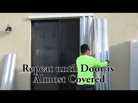 Guardian Shutters Sliding Glass Door