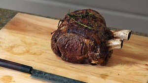 Prime Rib with Rosemary and Horseradish