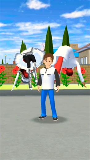 Chicken Wing # Sakura School Simulator #Shorts #sakuragaming​​#viralshorts​​#youtubeshorts​​#video​​