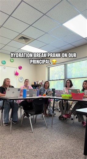 Hydration Break Prank on Our Principal 😂 | Teacher Life