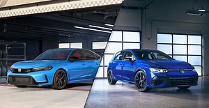 2023 Honda Civic Type R vs. 2023 Volkswagen Golf R Comparison - Motor Illustrated