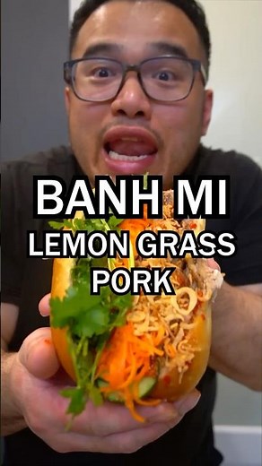 Grilled Lemongrass Pork Banh Mi