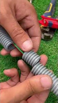 How to join a corrugated duct #DIY