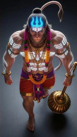 हनुमान जी का नाम ही पर्याप्त है 💪 | Power of Faith I #hanuman #trending #shorts