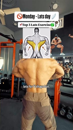 🚫Chest Day Monday? I Train V-Shape Back Instead 😤🔥 #shorts