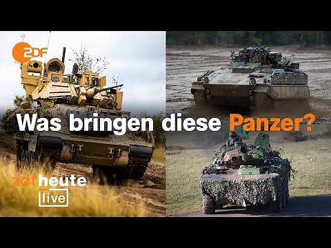 So verändern die Panzerlieferungen aus dem Westen den Ukrainekrieg I ZDFheute live