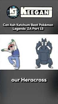 Can Ash Ketchum Beat Pokémon Legends: Z-A, Part 13 #fyp #Pokemon #AshKetchum #Gaming #Challenge