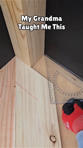 Grandma Just Ended Carpentry YouTube in 30 Seconds! #shorts #diy #how