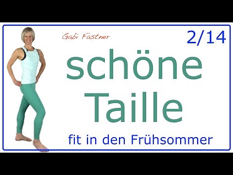 2/14 🍉 26 min. schöne, schlanke, straffe Taille formen, Workout ohne Geräte