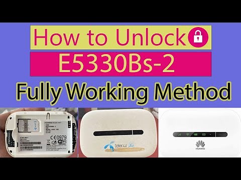 How to Unlock Huawei E5330Bs-2 | Complete Method