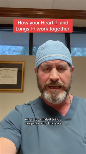 6.9K views · 207 reactions | How Your Heart and Lungs Work Together...