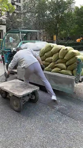Electric Sand Transport Cart – Compact size, lightweight, high load capacity#ElectricTransportCart